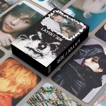 Карточки bts K-POP lomo кейпоп карты к поп Бтс Бантан картки -Layo(v)er- 55 шт