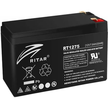 Аккумулятор мультигелевый Ritar RT1275B 12V 7.5 Ah AGM VRLA