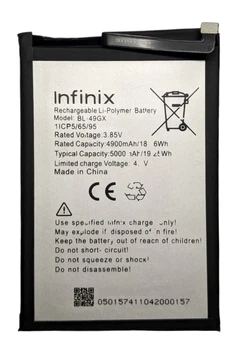 Аккумулятор для Infinix Hot 11S Hot 12 Pro Note7 BL-49GX