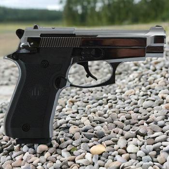 Стартовый шумовой пистолет RETAY 84 FS (Beretta M 84FS Cheetah) +20 шт холостых патронов (9 мм)