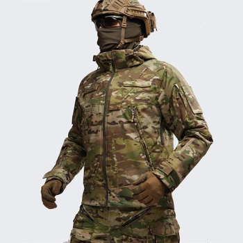 Тактична демісезонна куртка UATAC Gen 5.6 Multicam Original Ripstop | XL