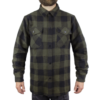 Рубашка фланелевая Sturm Mil-Tec Flannel Shirt S Black