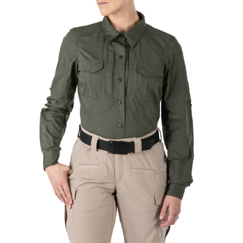 Сорочка тактична жіноча 5.11 Tactical Women's Stryke™ Long Sleeve Shirt M TDU Green