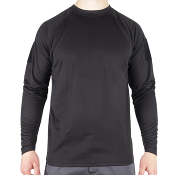 Футболка с длинным рукавом быстросохнущая TACTICAL LONG SLEEVE SHIRT QUICKDRY M Black