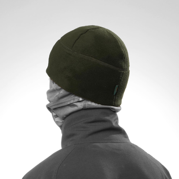 Тактична флісова шапка UATAC Olive (Олива) XL