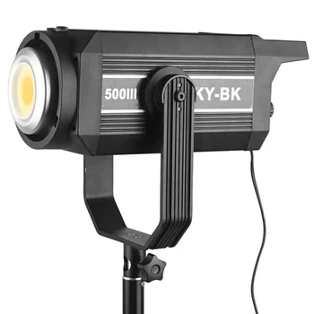 Постійне студійне LED-світло KY-BK 500 Вт з бездротовим пультом, регулюванням потужності та температури 2800–6800K (26F4C9D35FC9)