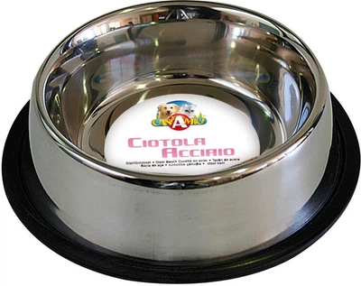 Миска Croci Мас антиковзаюча метал 0.47 л 20 см (8023222002807)