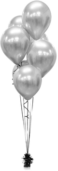Повітряні кульки Godan Beauty & Charm Platinum Silver 50 шт (5902973126976)