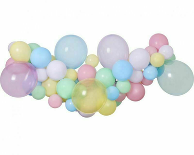 Гірлянда з повітряних кульок Godan Diy Пастельна 65 шт (8021886031324)