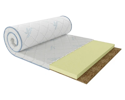 Ортопедичний матрац топер EMM Flex 2в1 Kokos 170x200