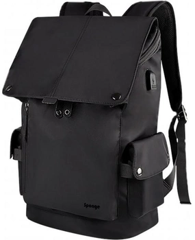 Рюкзак для ноутбука Sponge Tourist 15.4" Black (633632022111)