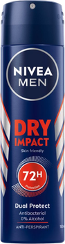 Дезодорант Nivea Antyperspirant Dry Impact в спреї 150 мл (4006000048901)