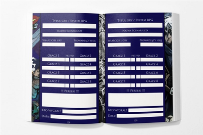 Щоденник для запису результатів гри Hengal Grovy Notes Fantasy Edition (9788367015103)