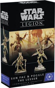 Набір аксесуарів для настільної гри Star Wars Legion Sun Fac & Poggle the Lesser (0841333123192)