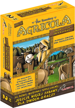 Dodatek do gry planszowej Lacerta Agricola: Chiopi i ich zwierzyniec (5908445421334)
