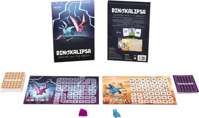 Dodatek do gry planszowej Rebel Dinokalipsa dla 5-6 graczy (3558380100133)