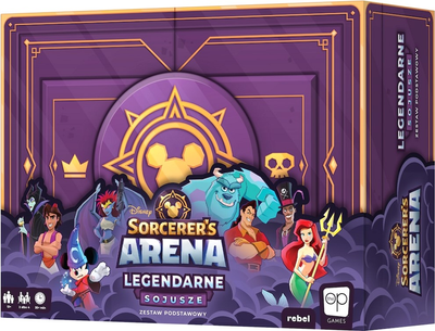 Gra planszowa Rebel Disney Sorcerers Arena Legendary Alliances (3558380107422)