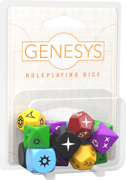 Додаток до настільної гри Rebel Genesys RPG Набір сюжетних кубиків (8435407636828)
