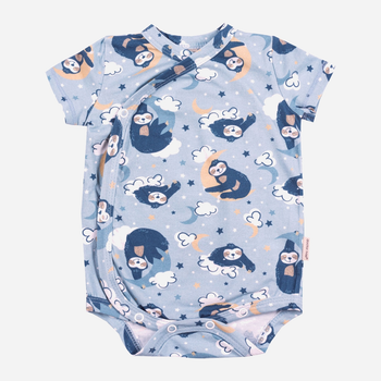 Дитяче боді-футболка для новонароджених Doctor Nap BOD.5378 68-74 см Синє (5902701194000)
