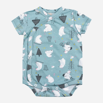 Дитяче боді-футболка для новонароджених Doctor Nap BOD.5378 68-74 см Різнокольорове (5902701194031)