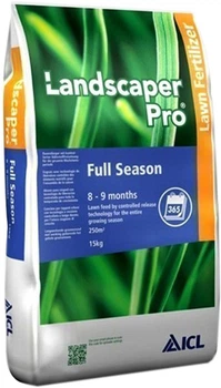 Добриво для газону довготривалої дії LandscaperPro Full Season 27+5+5+2MgO 8-9 місяців (8712994018566)
