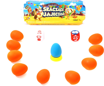 Настільна гра Rebel Jumping Eggs (5902650612471)