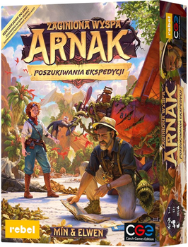 Додаток до настільної гри Rebel The lost Island of Arnak: The Search For The Expedition (5902650618640)