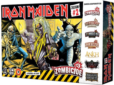 Додаток до настільної гри Портал Games Zombicide: Iron Maiden Набір 2 (5902560388213)