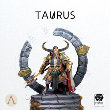 Фігурка для розфарбовування Scale 75 Zodiak Taurus 35 мм(8435635304629)