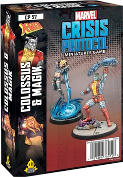 Zestaw figurek do złożenia i pomalowania Atomic Mass Games Marvel Crisis Protocol Colossus & Magik 2 szt (0841333116279)
