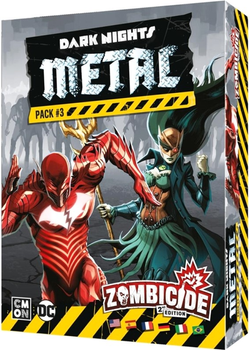 Zestaw figurek do pomalowania Portal Games Zombicide 2nd Edition Dark Nights Metal Pack 3 2 szt (0889696013767)