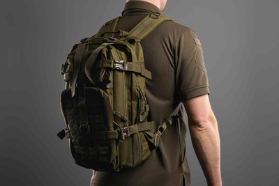 Рюкзак 2E Tactical тактичний, 25L, зелений (2E-MILTACBKP-25L-OG)