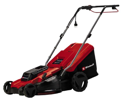 Газонокосарка Einhell електрична GC-EM 1800/43, 1800 Вт, 43 см, 50 л, 20-65 мм, до 800 м2, 12.2 кг (3400090)