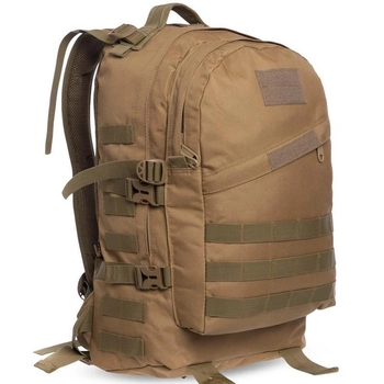 Рюкзак тактический штурмовой трехдневный SILVER KNIGHT 3D размер 47х34х17см 27л Хаки