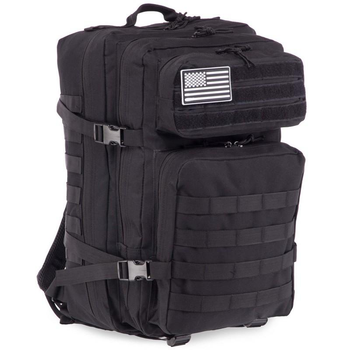 Рюкзак тактический штурмовой SP-Sport ZK-5507 размер 48х28х28см 38л Черный