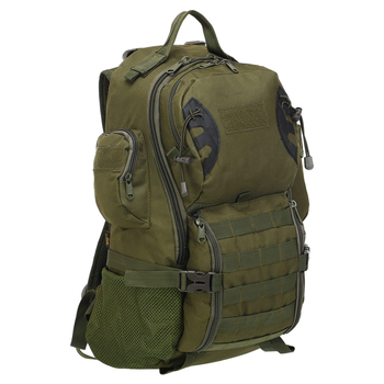 Рюкзак тактический штурмовой трехдневный SILVER KNIGHT TY-02 размер 30x18x51см 27л Оливковый