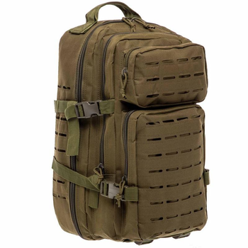Рюкзак тактичний штурмовий SP-Sport TY-8849 розмір 44x25x17см 18л Оливковий