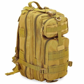 Рюкзак тактический штурмовой SILVER KNIGHT 3P размер 43x22x18см 17л Хаки