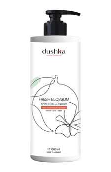 Крем-гель для душа Dushka Fresh Blossom 1000 мл