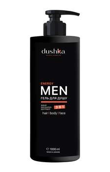 Гель для душа 3 в 1 Dushka Energy 1000 мл