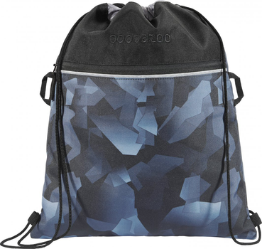 Worek-plecak na buty Coocazoo RocketPocket II Fix Grey Rocks 43x34 cm (4047443447418)