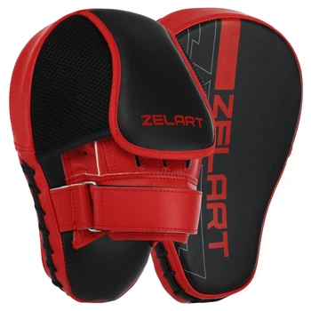 Лапа изогнутая (2шт) Zelart Fight Gear 9057 размер 26x19,5x8см Black-Red