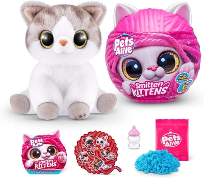 Набор-сюрприз Pets Alive Smitten Kittens Игривые котята Скоттишфолд Алли 9541H