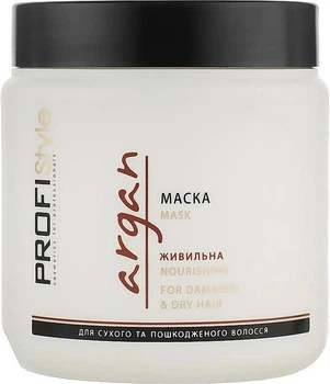 Маска питательная Profi style с аргановым маслом для сухих и ломких волос 500 мл