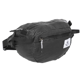 Сумка поясная складная водонепроницаемая WATER-RESISTANT COMPACT WAIST BAG 4Monster H-SHP 2 л Черные