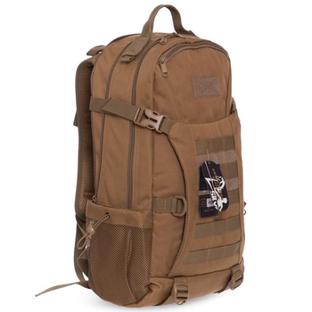 Рюкзак тактический штурмовой трехдневный SILVER KNIGHT TY-9396 размер 49х27х18см 24л Хаки
