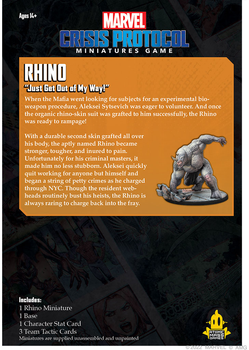 Figurka do złożenia i pomalowania Atomic Mass Games Marvel Crisis Protocol Rhino (0841333120214)