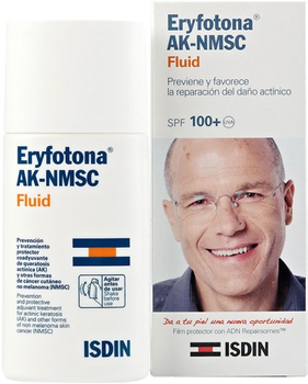Сонцезахисний флюїд для обличчя Isdin Eryfotona AK-NMSC SPF 100+ 50 мл (8429420262683)