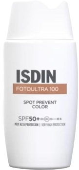 Сонцезахисний флюїд для обличчя Isdin Fotoultra 100 Spot Prevent Colour SPF 50+ 50 мл (8429420246843)