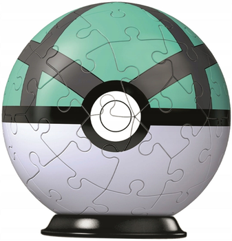 Puzzle 3D Ravensburger Pokemon Net Ball 55 elementów (4005556115815)